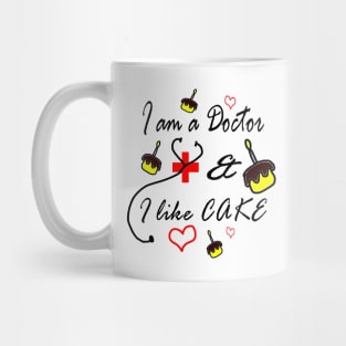 Doctor loves cake Mug